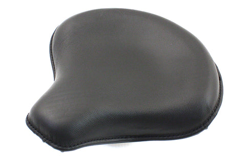 Black Leather Solo Seat - V-Twin Mfg.