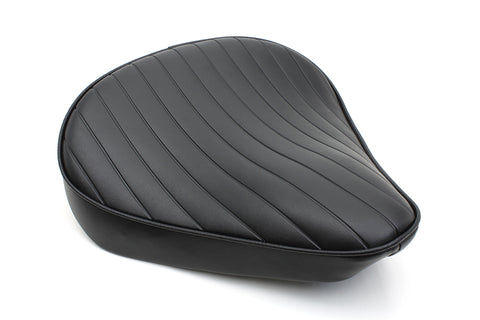 Black Tuck and Roll Solo Seat Large - V-Twin Mfg.