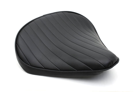 Black Tuck and Roll Solo Seat Large - V-Twin Mfg.