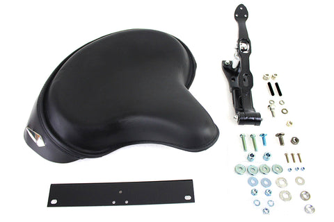 Black Police Solo Seat Kit - V-Twin Mfg.
