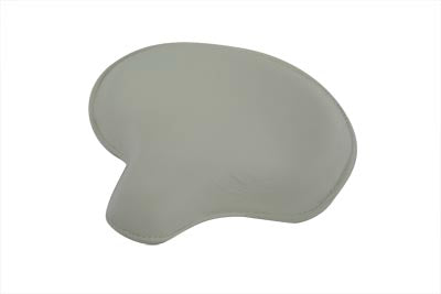 Corbin Gentry White Leather Deluxe Solo Seat - V-Twin Mfg.