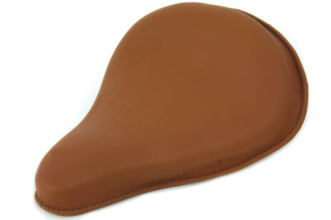 Brown Leather Replica Solo Seat - V-Twin Mfg.