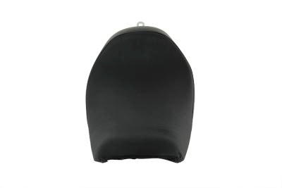 Low Profile Black Vinyl Solo Seat - V-Twin Mfg.