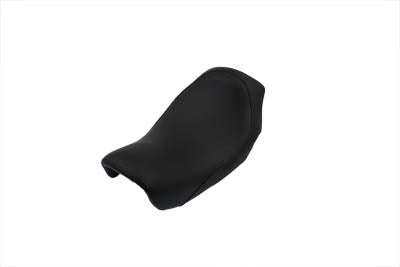 FXD Low Profile Black Vinyl Solo Seat - V-Twin Mfg.