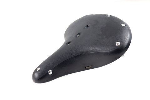 Double Steel Saddle Solo Seat Black - V-Twin Mfg.