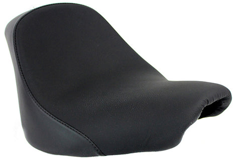 Wyatt Gatling  inchButt Bucket inch Solo Seat Black Naugahyd - V-Twin Mfg.