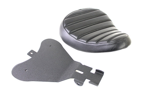 Bates Tuck and Roll Style Solo Seat - V-Twin Mfg.