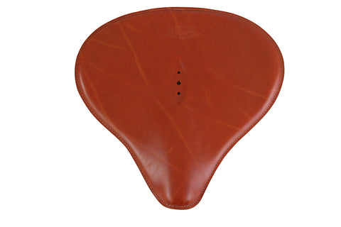 Replica Brown Leather Solo Seat - V-Twin Mfg.