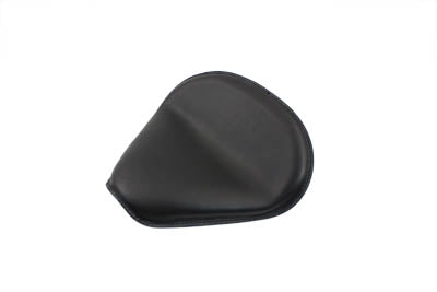 Velocipede Black Leather Solo Seat - V-Twin Mfg.