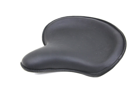 Corbin Gentry Black Leather Thin Solo Seat - V-Twin Mfg.