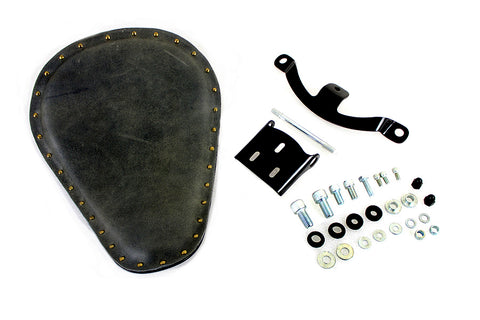 Solid Mount Bates Bobber Solo Seat Kit - V-Twin Mfg.