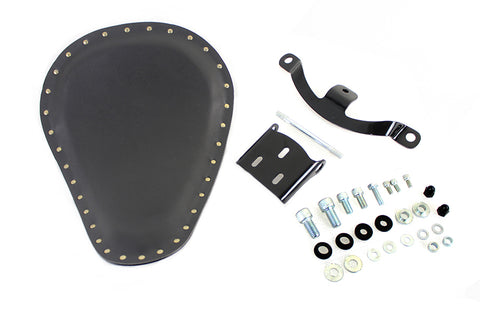Solid Mount Bates Bobber Solo Seat Kit - V-Twin Mfg.