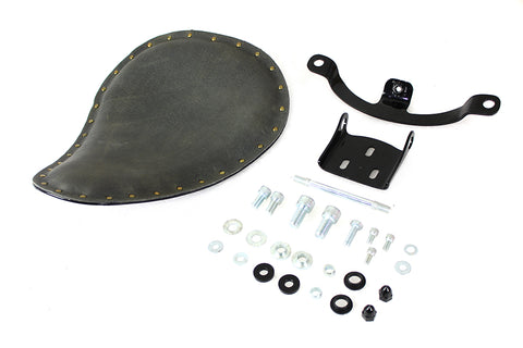 Solid Mount Bates Spring Saddle Solo Seat Kit - V-Twin Mfg.