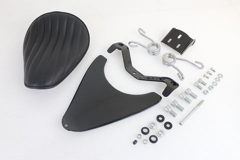 Spring Mount Bates Tuck and Roll Solo Seat Kit - V-Twin Mfg.