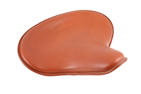Replica Persons Solo Seat Brown Leather - V-Twin Mfg.