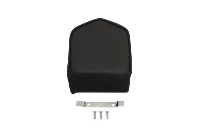 Smooth Black Pointed Sissy Bar Pad - V-Twin Mfg.