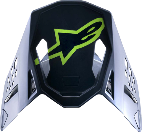 ALPINESTARS Supertech M10 Visor - SD - Black/Yellow 8982321-1158