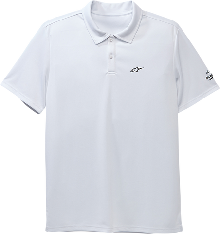 ALPINESTARS Scenario Performance Polo Shirt - White - Large 12304110020L