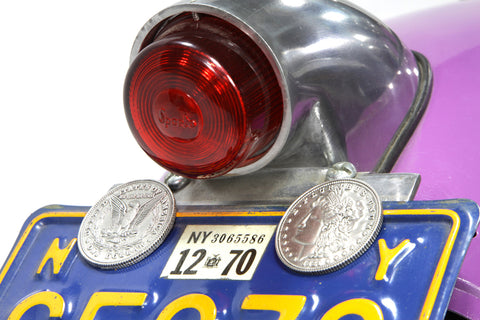 Silver Dollar Concho Set - V-Twin Mfg.