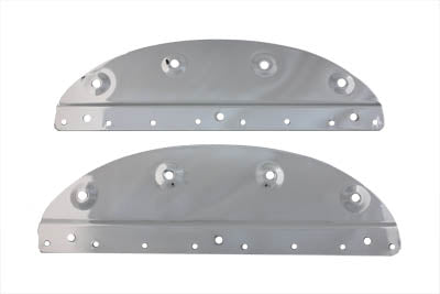Chrome Saddlebag Mount Plate Set - V-Twin Mfg.