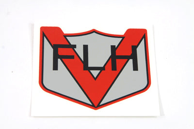 Oil Tank  inchV inch Style Decal - V-Twin Mfg.