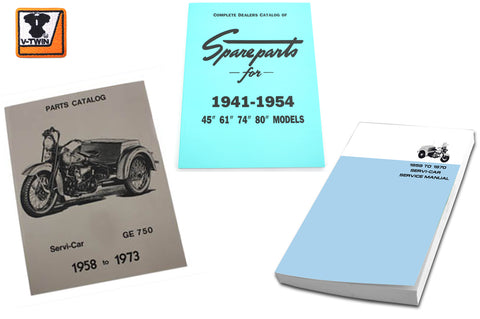 Servi-Car Manual Set - V-Twin Mfg.