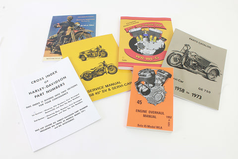 45 Army Manual Set - V-Twin Mfg.