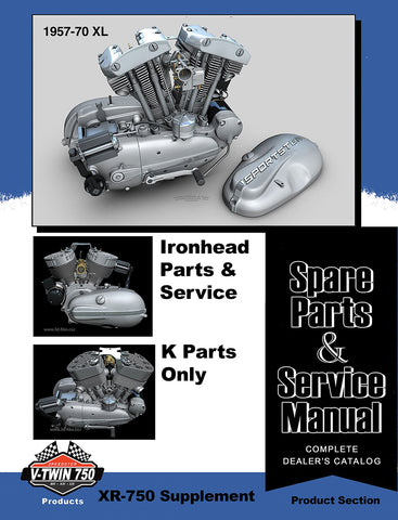 XL/K Parts and Service Manual - V-Twin Mfg.