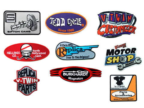 V-Twin Manufacturing Brands Patch Series - V-Twin Mfg.