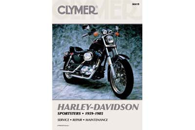 Clymer Repair Manual for 1959-1985 XL - V-Twin Mfg.
