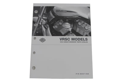 OE Factory Spare Parts Book for 2004 VRSC - V-Twin Mfg.
