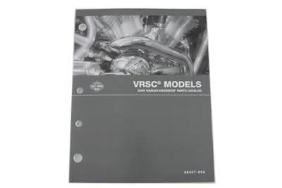 OE Factory Spare Parts book for 2005 VRSC - V-Twin Mfg.