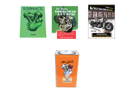 Knucklehead Book Set - V-Twin Mfg.