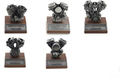 Pewter Motor Model Set - V-Twin Mfg.