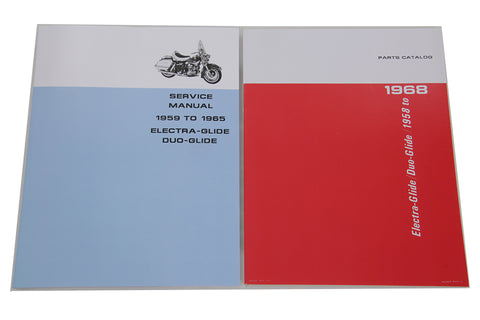 Factory Style Manual Set for Big Twin - V-Twin Mfg.