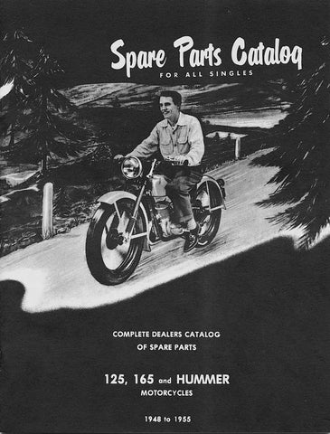 Hummer Spare Parts Catalog for 1948-1955 - V-Twin Mfg.