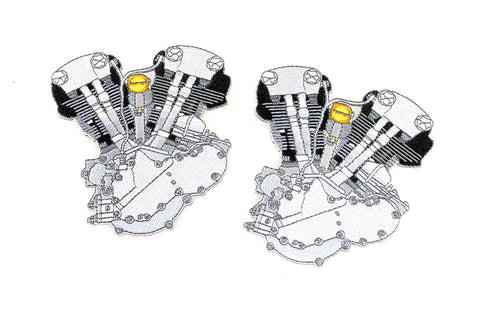 1936-1947 Knucklehead Engine Patch Set - V-Twin Mfg.