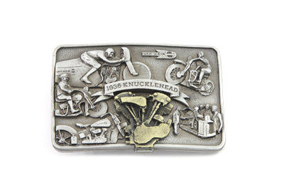 Knucklehead Engine Belt Buckle - V-Twin Mfg.
