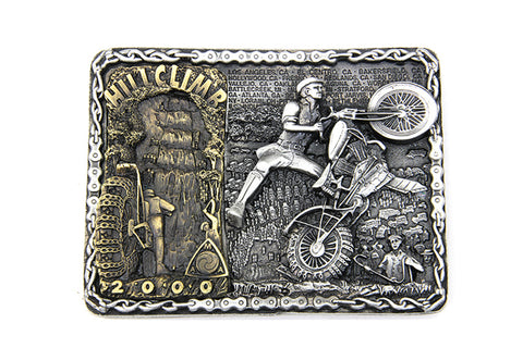 Hillclimber Belt Buckle - V-Twin Mfg.