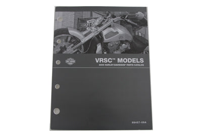 OE Factory Spare Parts Book for 2009 VRSC - V-Twin Mfg.