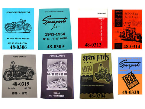 Flat Head Parts Book Set - V-Twin Mfg.