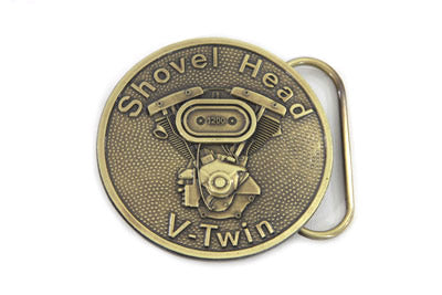 Shovelhead Belt Buckle - V-Twin Mfg.