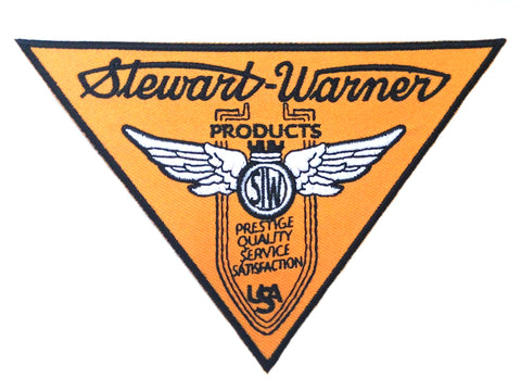 Stewart Warner Patches - V-Twin Mfg.