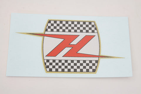Oil Tank  inchH inch Style Decal - V-Twin Mfg.