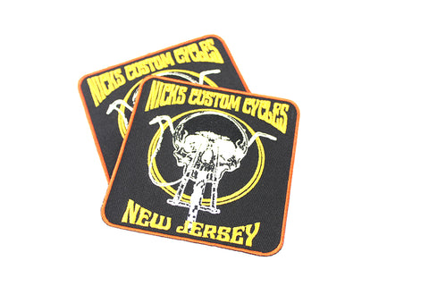 Nick's Custom Cycle NJ Patch Set - V-Twin Mfg.