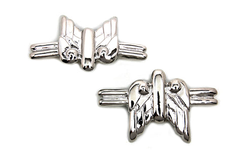 Flying Fender Medallion Set - V-Twin Mfg.