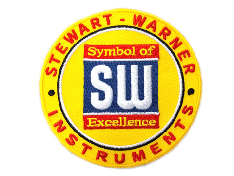 Stewart Warner Patches - V-Twin Mfg.
