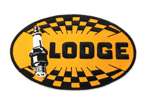 Lodge Spark Plug Patches - V-Twin Mfg.
