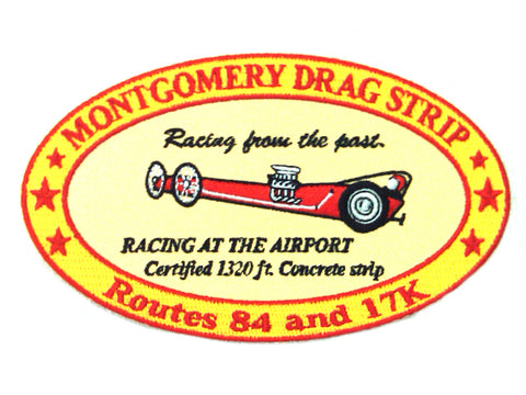 Montgomery Drag Strip Patches - V-Twin Mfg.