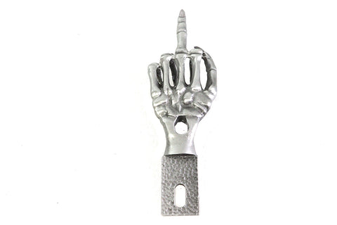 Middle Finger License Plate Topper - V-Twin Mfg.